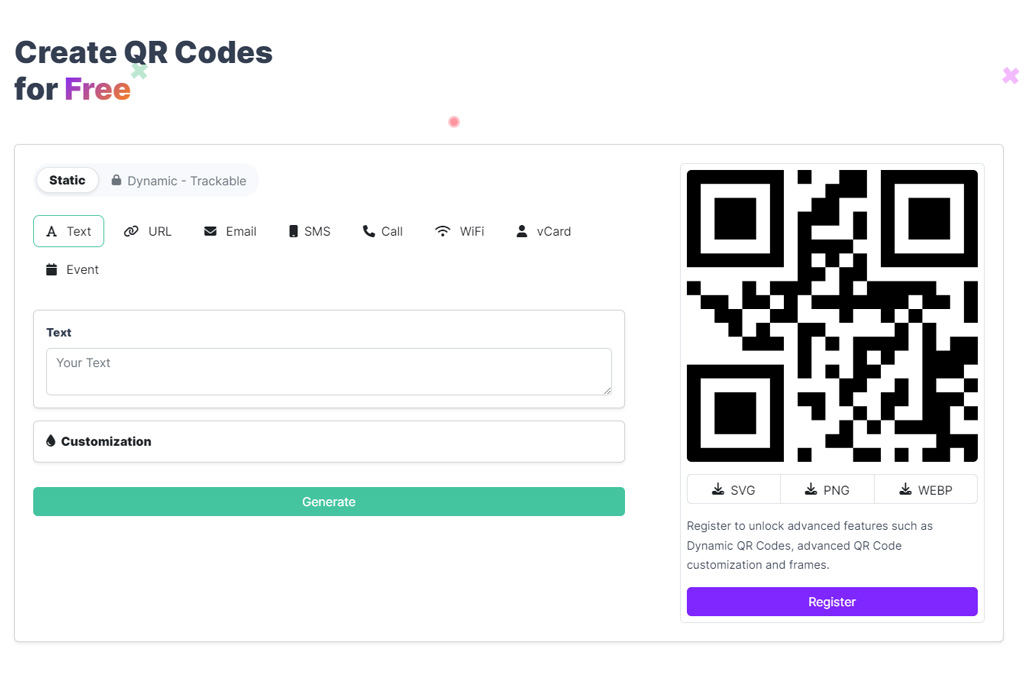 How to create a QR Code from your shorten rutgon.com.vn?